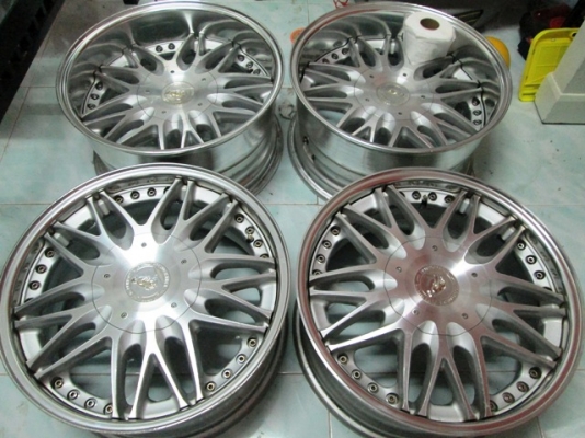 ขายล้อม้าทอง18 6รู 8x9