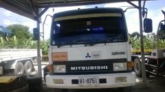 Mitsubishi FN527 หัวลาก   220+Bo เดิมๆ ตามรุ่น พร้อมหางพื้นเรียบ