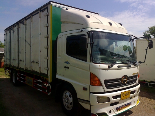 6 ล้อใหญ่  *ตู้.10บาน*  HINO MEGA  *Euro.2*  FG1J  212 แรงม้า+Turbo+Inter  *ยาว 7.20ม.* รถสวยเดิม+สวยจริง * รถห้างแท้ *