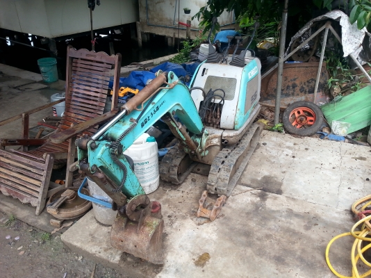 ขายคู่kobelco ssและรถขนย้ายเดินตามมี3เกียร์เก่าญี่ปุ่น