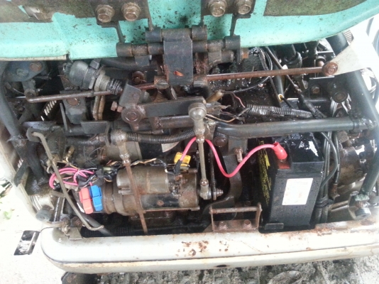 ขายคู่kobelco ssและรถขนย้ายเดินตามมี3เกียร์เก่าญี่ปุ่น