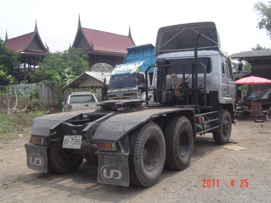 ขายรถ NISSAN DIESEL 290 แรงม้า 22 ล้อ พร้อมหาง 3 เพลา