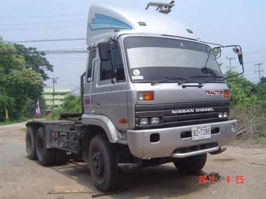 ขายรถ NISSAN DIESEL 290 แรงม้า 22 ล้อ พร้อมหาง 3 เพลา