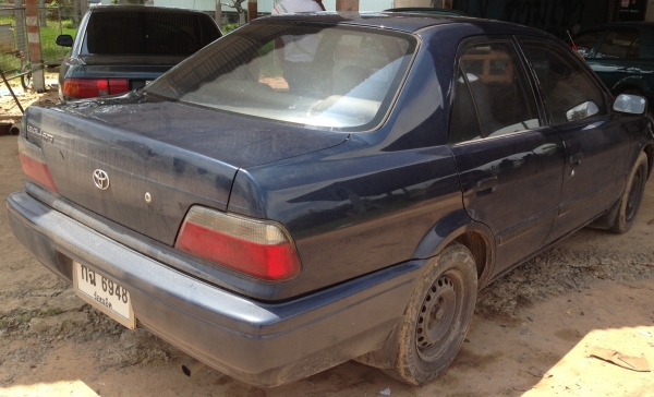 TOYOTA SOLUNA GLi 1.5 AT ปี 40 รถสวยจัดสีสันบางเดิมๆ ติดตั้งแก๊ส LPG ลงเล่มครบถูกต้อง ภายในสวยหรูหรา เกียร์ออโต้ แอร์แบ็คครบ เบาะหนัง ช่วงล่างแน่น ยางสภาพดี 4 เส้นประมาณ 70\% พร้อมใช้งาน เอกสารทะเบียนภาษีครบพร้อมไม่มีขาด ราคาต่อรองได้ครับ TOYOTA SOLUNA GLi 1.5 AT ปี 40 รถสวยจัดสีสันบางเดิมๆ ติดตั้งแก๊ส LPG ลงเล่มครบถูกต้อง ภายในสวยหรูหรา เกียร์ออโต้ แอร์แบ็คครบ เบาะหนัง ช่วงล่างแน่น ยางสภาพดี 4 เส้นประมาณ 70\% พร้อมใช้งาน เอกสารทะเบียนภาษีครบพร้อมไม่มีขาด ราคาต่อรองได้ครับ