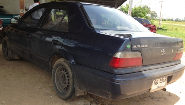 TOYOTA SOLUNA GLi 1.5 AT ปี 40 รถสวยจัดสีสันบางเดิมๆ ติดตั้งแก๊ส LPG ลงเล่มครบถูกต้อง ภายในสวยหรูหรา เกียร์ออโต้ แอร์แบ็คครบ เบาะหนัง ช่วงล่างแน่น ยางสภาพดี 4 เส้นประมาณ 70\% พร้อมใช้งาน เอกสารทะเบียนภาษีครบพร้อมไม่มีขาด ราคาต่อรองได้ครับ TOYOTA SOLUNA GLi 1.5 AT ปี 40 รถสวยจัดสีสันบางเดิมๆ ติดตั้งแก๊ส LPG ลงเล่มครบถูกต้อง ภายในสวยหรูหรา เกียร์ออโต้ แอร์แบ็คครบ เบาะหนัง ช่วงล่างแน่น ยางสภาพดี 4 เส้นประมาณ 70\% พร้อมใช้งาน เอกสารทะเบียนภาษีครบพร้อมไม่มีขาด ราคาต่อรองได้ครับ