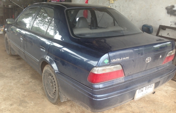 TOYOTA SOLUNA GLi 1.5 AT ปี 40 รถสวยจัดสีสันบางเดิมๆ ติดตั้งแก๊ส LPG ลงเล่มครบถูกต้อง ภายในสวยหรูหรา เกียร์ออโต้ แอร์แบ็คครบ เบาะหนัง ช่วงล่างแน่น ยางสภาพดี 4 เส้นประมาณ 70\% พร้อมใช้งาน เอกสารทะเบียนภาษีครบพร้อมไม่มีขาด ราคาต่อรองได้ครับ TOYOTA SOLUNA GLi 1.5 AT ปี 40 รถสวยจัดสีสันบางเดิมๆ ติดตั้งแก๊ส LPG ลงเล่มครบถูกต้อง ภายในสวยหรูหรา เกียร์ออโต้ แอร์แบ็คครบ เบาะหนัง ช่วงล่างแน่น ยางสภาพดี 4 เส้นประมาณ 70\% พร้อมใช้งาน เอกสารทะเบียนภาษีครบพร้อมไม่มีขาด ราคาต่อรองได้ครับ