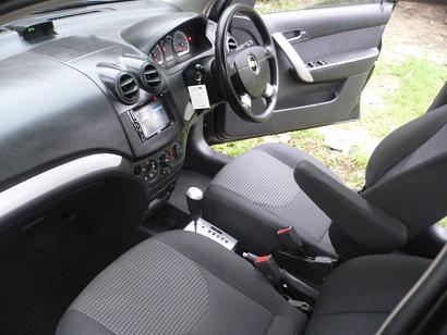 ขายรถเก๋ง CHEVROLET AVEO 1.4 LTตัวTop ABS AIRBAG ปี2007 เกียร์ออโต้ สีดำ