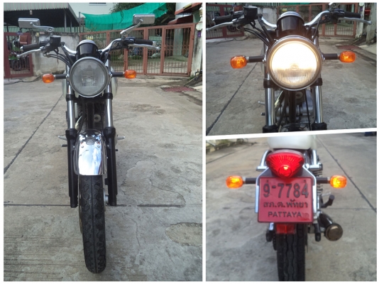 ------------ Kawasaki Estrella 250 ขาวๆ อวบๆ -------------