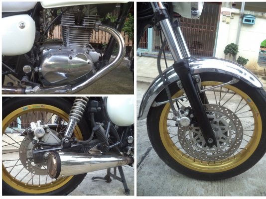 ------------ Kawasaki Estrella 250 ขาวๆ อวบๆ -------------