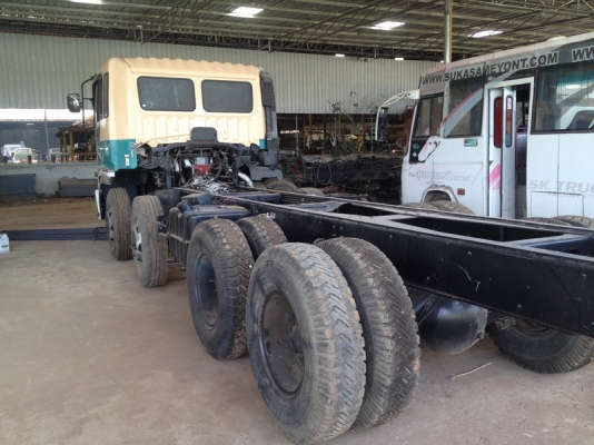 ขายไม่แพง 12 FUSO SUPERGERT เครื่อง P11C รถญี่ปุ่นทำใหม่ทั้งคันพร้อมทะเบียนสภาพเหมือนใหม่ป้ายแดง