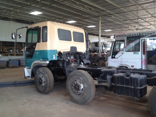 ขายไม่แพง 12 FUSO SUPERGERT เครื่อง P11C รถญี่ปุ่นทำใหม่ทั้งคันพร้อมทะเบียนสภาพเหมือนใหม่ป้ายแดง