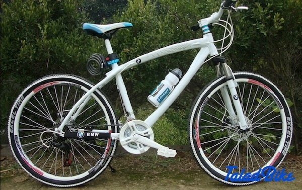 จักรยานเสือภูเขา BMW-770 เฟรมโค้งซ่อนสาย ดิสก์เบรค Shimano 21 speed