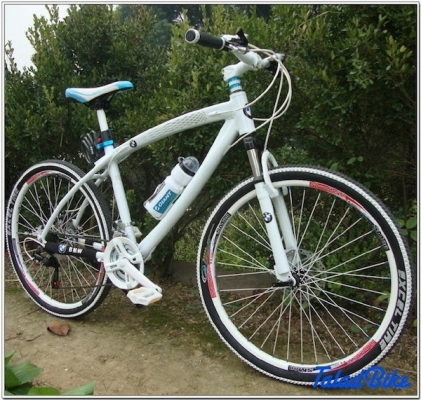 จักรยานเสือภูเขา BMW-770 เฟรมโค้งซ่อนสาย ดิสก์เบรค Shimano 21 speed