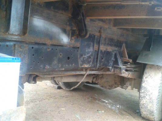 หกล้อดั้ม ISUZU 120 NPR ฝาขาว ปี42 รถห้างแท้ Fหน้าFหลัง แอร์ power สภาพพร้อมใช้