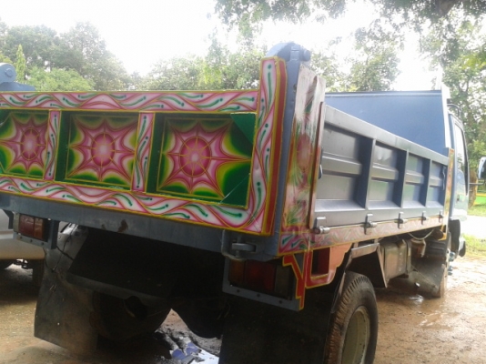 หกล้อดั้ม ISUZU 120 NPR ฝาขาว ปี42 รถห้างแท้ Fหน้าFหลัง แอร์ power สภาพพร้อมใช้