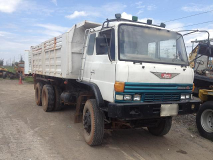 ขายรถบรรทุกสิบล้อดั๊มพ์ Hino KT725 หัว F18 เครื่อง Isuzu 240 6 เกียร์ไม่มีสโล ทะเบียนแจ้งจอด