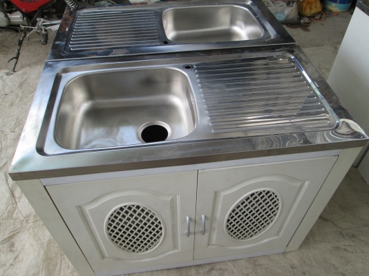 ตู้ซิงค์ล้างจาน  ใหม่   พร้อมใช้   ขายราคาชาวบ้าน  1500บาท