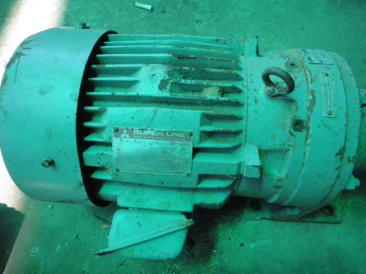 มอเตอร์เกียร์ไซโครไดรฟ์  5 HP. ของมิตซู ใช้ยาว ๆ