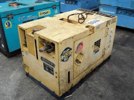 ปั๊มลมแบบเครื่องยนต์ DENYO DPS50 เก่าญี่ปุ่น 0833554933