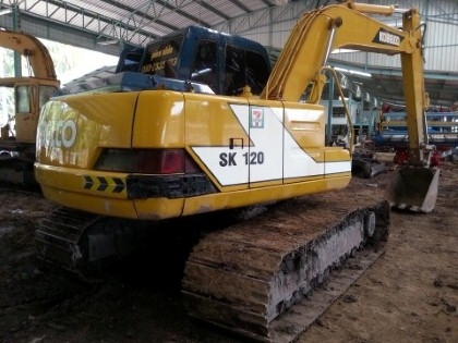 ขายแบ็คโฮ Kobelco sk120 m3  เดิมๆทั้งคัน มีแอร์ เครื่องดี