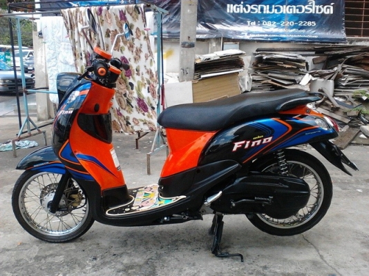 ขาย FINO ลายสปอร์ต รถ10เดือน สวยๆครับ