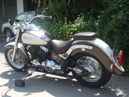 ขาย DRAGSTAR CLASSIC 400 ประกอบเก็บงานใหม่ สีคลาสสิค สวยๆ <<สรรพสามิต>>