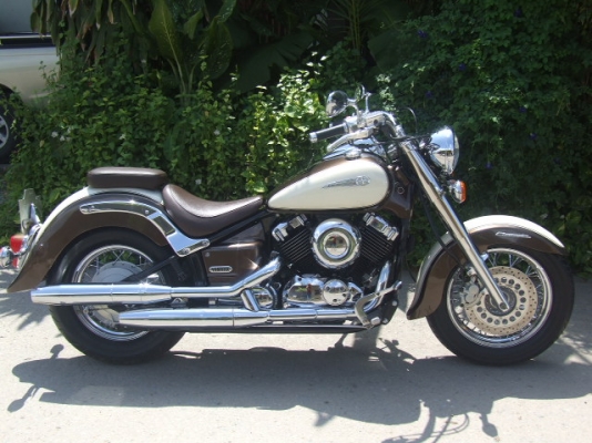 ขาย DRAGSTAR CLASSIC 400 ประกอบเก็บงานใหม่ สีคลาสสิค สวยๆ <<สรรพสามิต>>