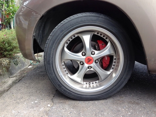 ขายล้อ lenso 17''  แท้ พร้อมยาง