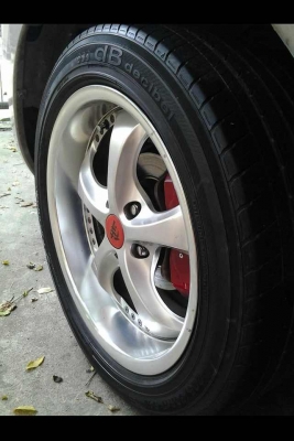 ขายล้อ lenso 17''  แท้ พร้อมยาง