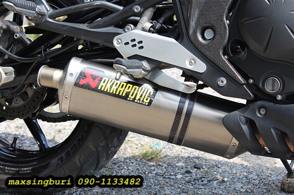 แม็กสิงห์บุรี//KAWASAKI ER6N 650 ปี2010 ABS สภาพสวยท่อแต่ง ทะเบียนพร้อมโอน 175000 ด่วน