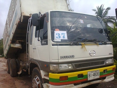 ขายสิบล้อฮีโน่ 3m ดั๊มแท้ รถเดิมเดิม