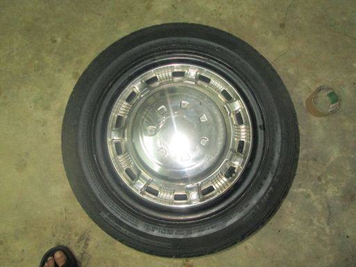 ขายฝาครอบล้อโบราณ ขอบ 14"