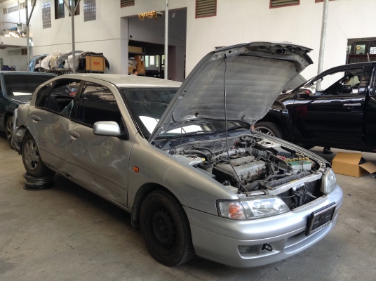 ขายNissan primers p11เป็นอะไหล่พร้อมเล่ม 38000 บาทลดราคาด่วน