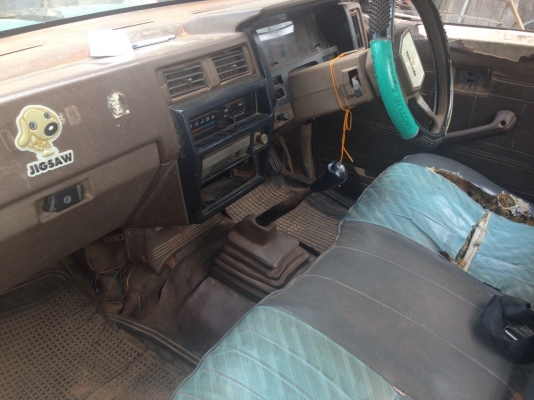 ***ขายแล้วครับขอบคุณ Truck2hand ขายตอนเดียว เข้าไร่เข้าสวน ตามสภาพ Big m td25 ฝาขาว เครื่องเดิมๆแห้งดี ติดง่าย แรงดี  เกียร์ดี ไม่หลุด ช่วงล่างใช้ได้ คัสซีมีตำหนิ ปะมา (ตามรูป) กระบะพื้นผุนิดหน่อย หัวบางภายในสวย คอนโซลสวย ยางพอใช้ สีพอใช้ ทะเบียนขาด ไม่ถึ