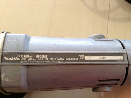 มาอีกแล้วคับ หินเจียร์ 4" ยี่ห้อมากีต้า รุ่น 9500NB รุ่นใหม่ล่าสุด