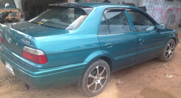 TOYOTA SOLUNA SLi 1.5 AT ปี 42 รถสวยจัดสีสันบางเดิมๆ ภายในเก๋งคอนโซลสวยครบ CD MP3 จอ แอร์ พวงมาลัยเพาเวอร์ ล้อแม็กครบครัน ช่วงล่างแน่น ยางสภาพดี 4 เส้นประมาณ 70\% พร้อมใช้งาน เอกสารทะเบียนภาษีครบพร้อมโอน ราคาต่อรองได้ครับ