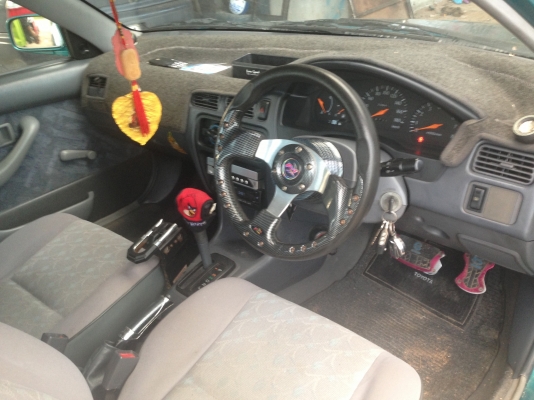 TOYOTA SOLUNA SLi 1.5 AT ปี 42 รถสวยจัดสีสันบางเดิมๆ ภายในเก๋งคอนโซลสวยครบ CD MP3 จอ แอร์ พวงมาลัยเพาเวอร์ ล้อแม็กครบครัน ช่วงล่างแน่น ยางสภาพดี 4 เส้นประมาณ 70\% พร้อมใช้งาน เอกสารทะเบียนภาษีครบพร้อมโอน ราคาต่อรองได้ครับ