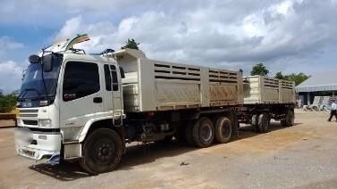 รถอีซูซุ 10 ล้อดั้ม 270 แรงม้า ปี 51 ( ขายแม่ลูก )   สนใจติดต่อ 081 - 6079515