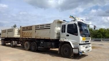 รถอีซูซุ 10 ล้อดั้ม 270 แรงม้า ปี 51 ( ขายแม่ลูก )   สนใจติดต่อ 081 - 6079515