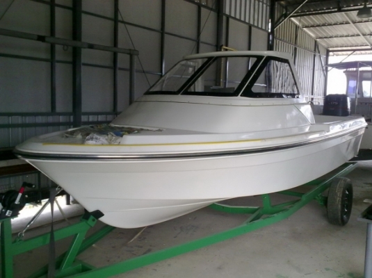 เรือไฟเบอร์20ฟุตหัวปิด