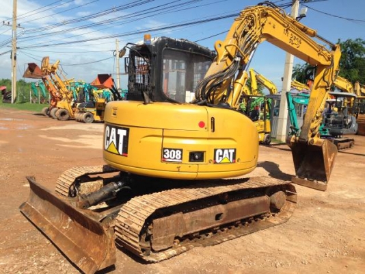 ขายรถแบคโฮ CAT 308BSR นำเข้าจากญี่ปุ่น มีVDO ให้ชมครับ สนใจติดต่อ 081-2990958