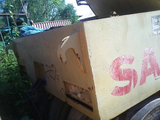 ขายด่วนรถบดล้อยาง9ล้อSAKAI TS200 รถใช้งานแล้วจอด เอกสารเล่มทะเบียน