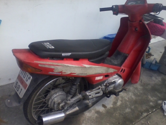 ขาย yamaha mate alfa รถจ่ายตลาดถูกๆซักคัน ทะเบียนโอน พาษีขาดไม่ถึงปี  ขาย5000 สนใจโทรเลย 087-5046004