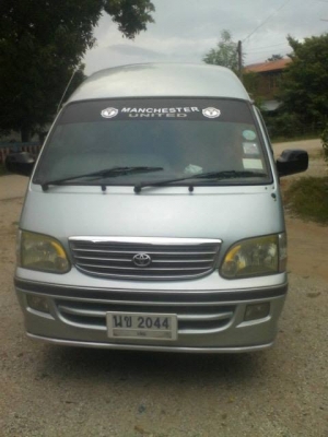 รถตู้ TOYOTA  2500 AT LPG +เบนซิน เครื่อง J