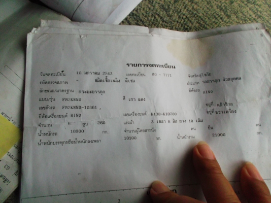 ขายด่วนรถ6ล้อNQRเครือง150แรงม้ายาว5.50เมตรปี47รถตู้