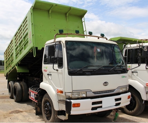 ขายรถบรรทุก 10ล้อ2เพลา ดั้มพ์ Nissan UD CWM454 320 HP  EURO 2 ปี 49 เครื่อง PF6 ลงราคาเหลือ 2,100,000 บาท ขายด่วน!!!