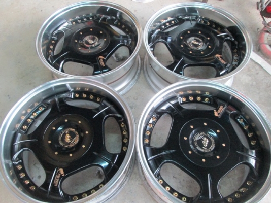 ขายล้อม้าทอง18 6รู 8x8.5