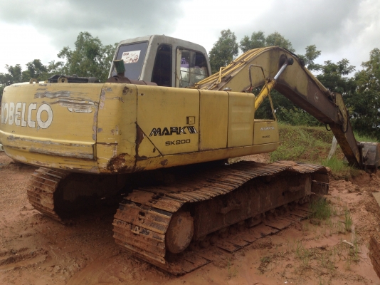 KOBELCO MARK III SK-200 Serial 17,349 เก๋งเทาแท้ รถบอดี้สวยช่วงล่างเอวใหม่โซ่เต็มดีพร้อมใช้งานได้เลย เครื่องเดิมปั๊มเดิมแห้งดีแรงดีไม่มีเยิ้ม ทำงานเร็วไม่มีโหลด ภายในเก๋งสะอาดคอนโทรลง่าย ภายนอกสวยทรงดี ช่วงล่างแน่นสภาพดี 80\% พร้อมทำงานได้เลย เอกสารสัญญาซื