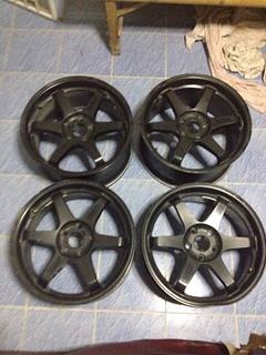 ขายTE37 ขอบ18 5/114  กว้าง8-9  ET40/32 สวๆ ถูกๆเลยครับ