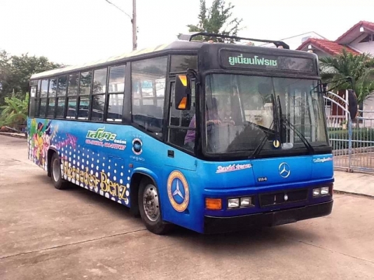 ขายรถพัดลมยาว 9.5เมตร เบนซ์ห้าง เหมาะสำหรับรับนักเรียน  ขับง่ายมากๆ ราคาคุยกันได้